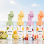 بنر خانواده Fruit Glow سورنا برای فیس واش فوم براش‌دار