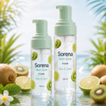 فوم پمپ Fruit Glow سورنا 100 میل رنگ کیوی لایم