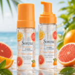 فوم پمپ Fruit Glow سورنا 100 میل رنگ پرتقال گریپ‌فروت